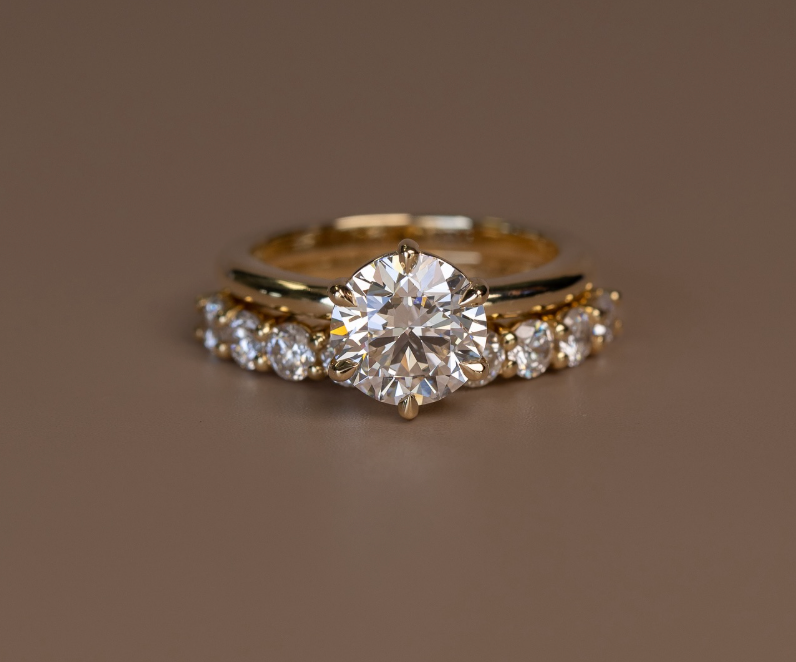 Why You Should Design Your Engagement Ring and Wedding Band Together