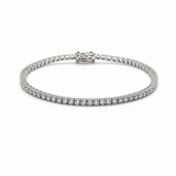 White Gold Tennis Bracelet