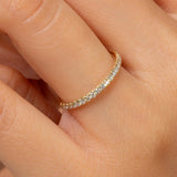 Eternity Pave Diamond Ring