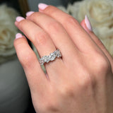 Pear & Round Diamond Ring
