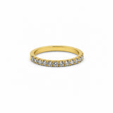 French Pavé Band
