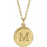 Engravable Beaded Necklace