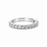 Double Prong Diamond Band