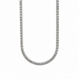 Lab Diamond Tennis Necklace