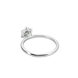 14k White Gold 1.47CT Round Shape Diamond Solitaire 6 Prong