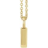Lock Pendant Necklace