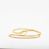 Yellow Gold Rounded Box Chain