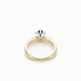 14K Yellow Gold 1.14 CT Celebration Diamond Engagement Ring