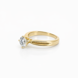 14K Yellow Gold 1.14 CT Celebration Diamond Engagement Ring